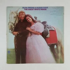 BUCK OWENS & SUSAN RAYE Great White Horse ST558 LP Vinyl VG+ Cover VG+ 1970