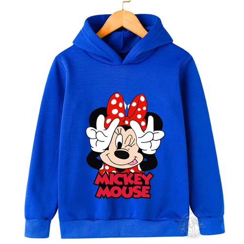Children Hoodie Cartoon Printed Minny Micky Sportswear Boys Girls Clothing - Picture 6 of 159