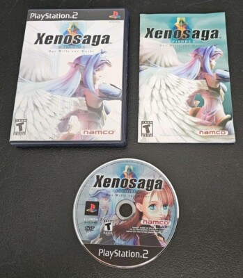 Xenosaga - Sony PlayStation 2 CIB! COMPLETE! BLACK LABEL!