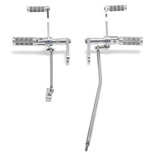 Polished For Harley Dyna Forward Controls 00-17 Super Glide Street Bob Low Rider