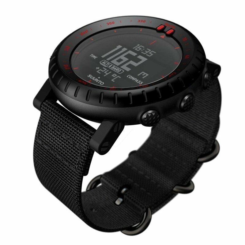 SUUNTO Watch core SS023158000 Black Red 3 ATM Water SUUNTO Watch core SS023158000 Black Red 3 ATM Water