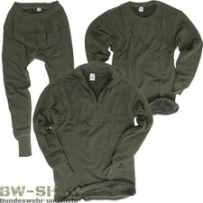 ORIGINAL BUNDESWEHR UNTERW&Auml;SCHE MIT PL&Uuml;SCH LEO K&Ouml;HLER PULLOVER ROLLI UNTERHOSE