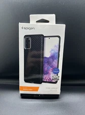 NIB New Spigen Core Armor Case Cover for Samsung Galaxy S20 (+) Plus Black