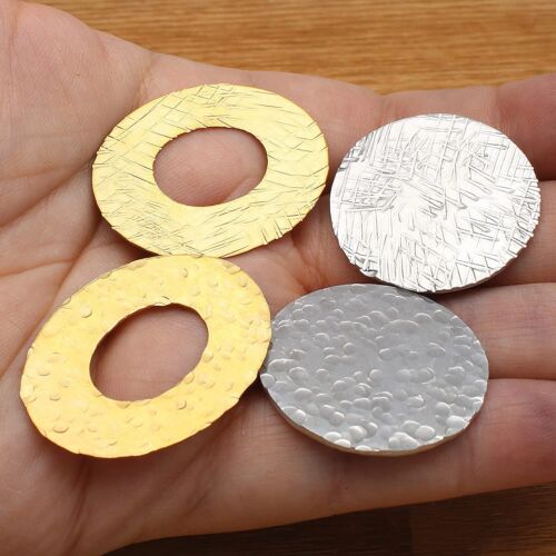 Thin Circles/spackles double face texturing hammer for jewelery and metal work - Picture 3 of 5