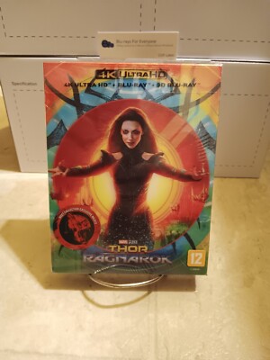 Marvel Thor Ragnarok 3D 4K B1 Lenticular SteelBook Blu-ray 2017 Weet Collection