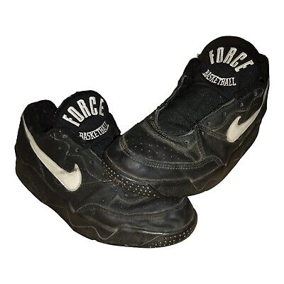Nike Basketball Low Tops Athletic Shoes Black/White Mens 9.5 1980s eBay