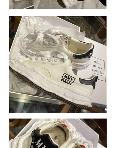 Zapatos con cordones transpirables elevados de plataforma para mujer Maison Mihara Yasuhiro - Imagen 8 de 21