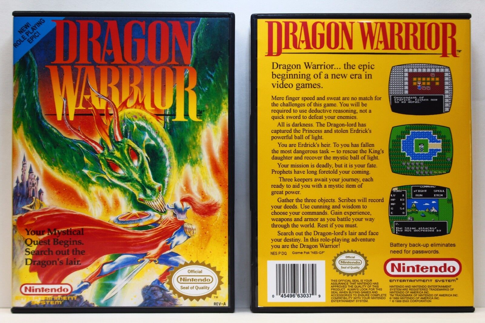 Dragon Warrior Level Chart