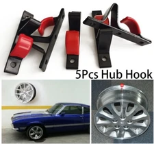 Wheel Rim Hub Shop Display Stand Rack Hook Wall Mount Hanging Holder Universal*5