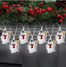 Gemmy 7 Count Frosty The Snowman Led Battery-operated Indoor Lights 3.5-ft Long