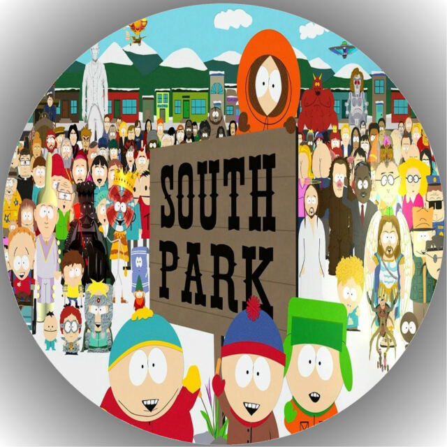 Tortenaufleger Geburtstag Party Tortenbild Fondant - Oblate South Park P11