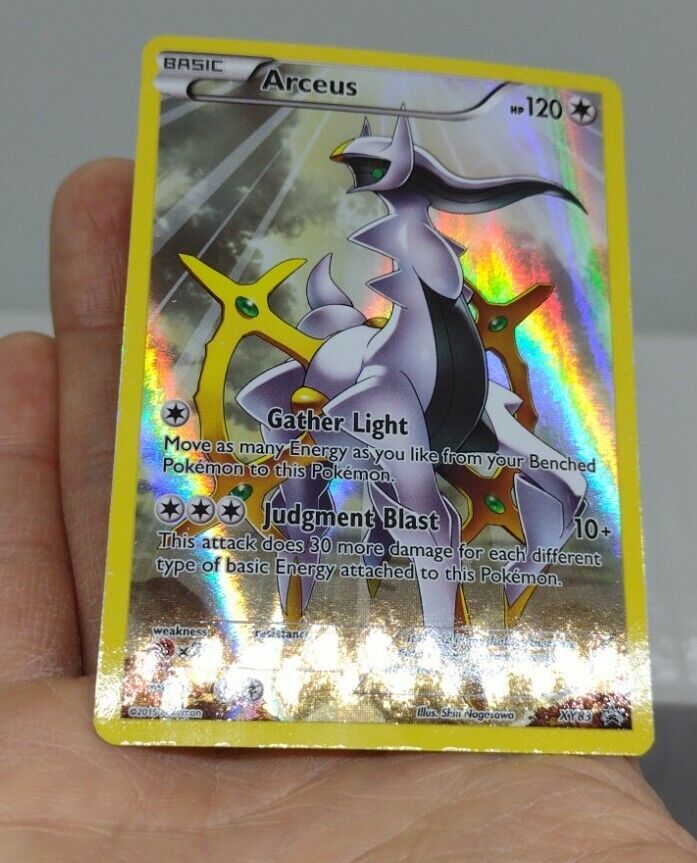 Carta Pokémon Mítico Arceus Xy83