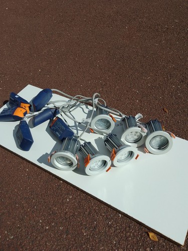 lot 6 Spots encastrables OSRAM Radium Raled PRO-M ampoule Led transfo ...