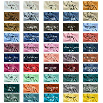 Modischer French Terry TAYLER-70 Farben-ca.155 cm breit-50 cm Schritte-Meterware