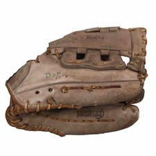 Vintage Rex Sports 12  Leather Baseball Glove Mitt 1774 Right Hand Throw Custom