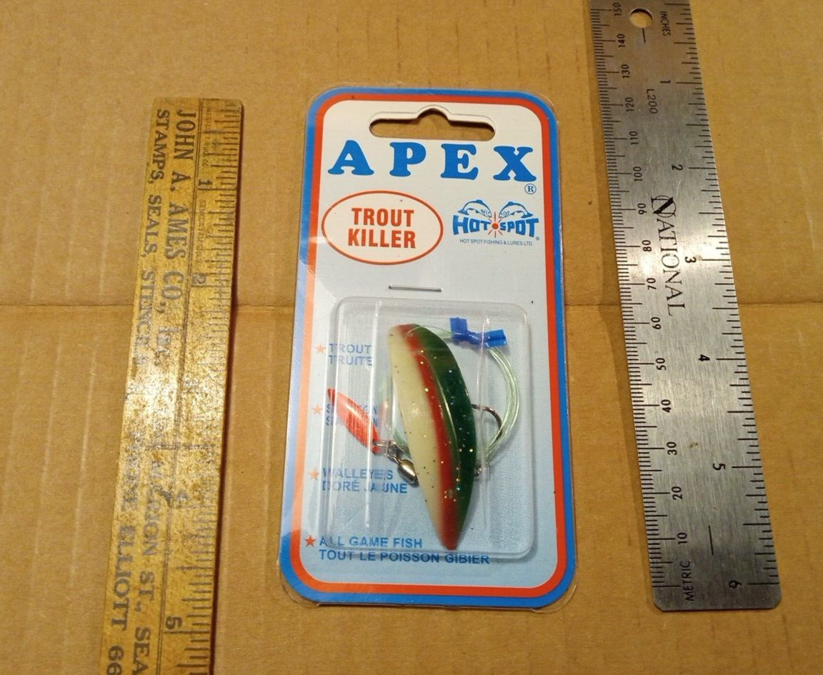 Apex Trout Killer 1.5 454R Lure Red Stripe NOS New Old Stock eBay