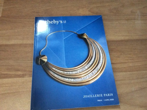 SOTHEBY'S- JOAILLERIE, PARIS AUCTION CATALOGUE 2020 (JEWELLERY) - FREEPOST UK