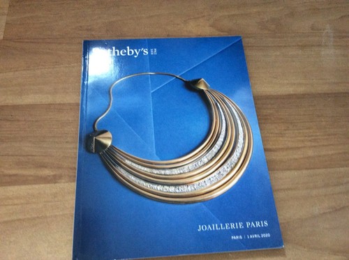 SOTHEBY'S- JOAILLERIE, PARIS AUCTION CATALOGUE 2020 (JEWELLERY) - FREEPOST UK - Picture 1 of 10