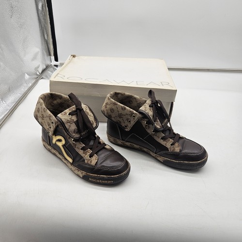 Rocawear Woman 7 Skateboarding High Top Sneakers Shoes with Box