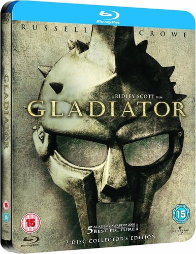 GLADIATOR (UNIVERSAL STUDIOS) 2-DISC COLLECTOR'S EDITION STEELBOOK BLU-RAY - Picture 18 of 19