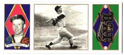 Mickey Mantle 1993 Upper Deck MLBB.A.T. Card #87