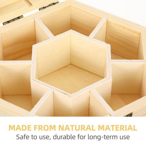 Wooden DIY Storage Box Essential Oil Box Jewelry Storage Box - Picture 11 of 11