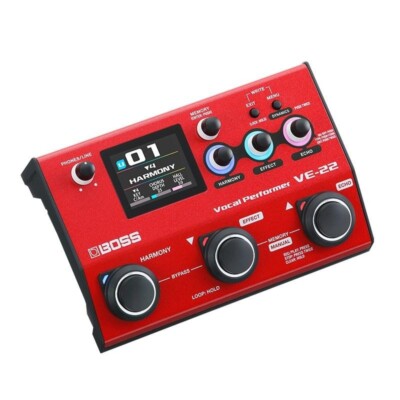 boss ve-22 vocal performer pedal