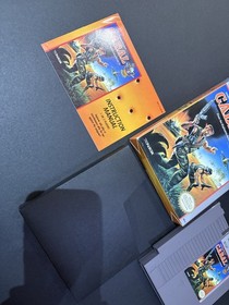 CABAL NES GAME + BOX + MANUAL + SLIP CASE TESTED WORKING NICE CONDITION MB