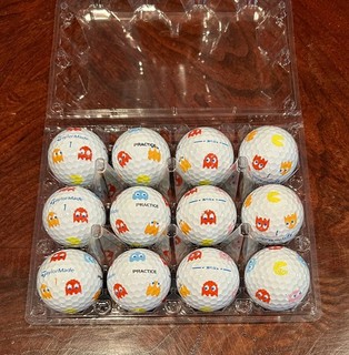 Taylormade TP5x PAC MAN PIX Logo Golf Balls Practice 1 dozen Limited