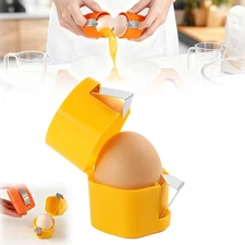Egg Shell Opener, 2026 Upgrade Egg Peeler, Stainless Steel Egg Slicer for Hard B