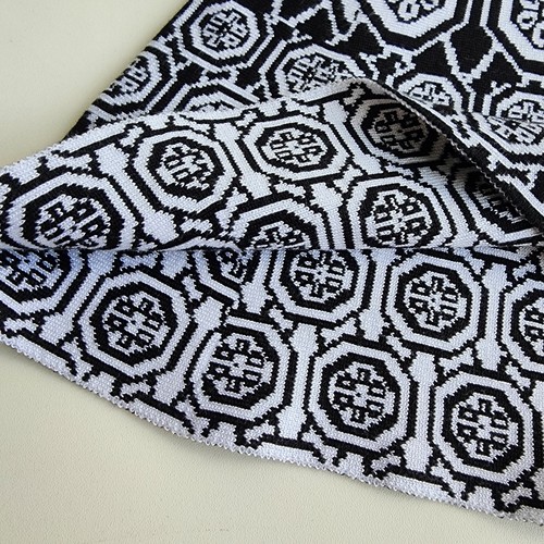 NWT $58 My Michelle Girls Fit And Flare Knitted Dress Black White Sz M 7-8 - Picture 3 of 9