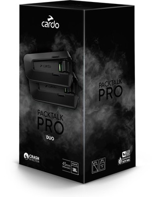 Motorcycle Riders Communication System - Cardo Packtalk Pro Dual Pack