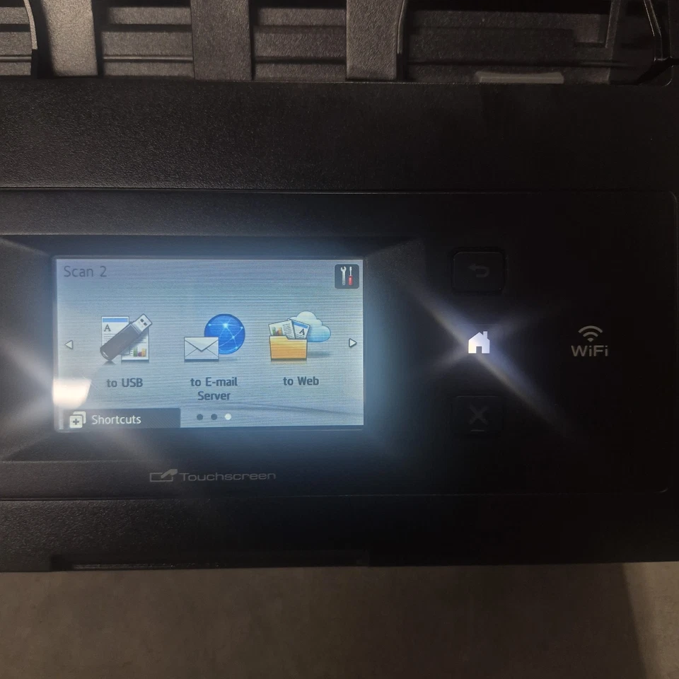 Brother Image Center ADS-2500We Wireless Touchscreen Color Scanner-TESTED*** - Image 3 of 4