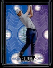 2026 Upper Deck Allure Golf Spectrum Blue Purple Gordon Sargent 03/25 #CF-15