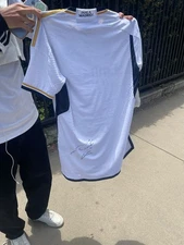 LUKA MODRIC Back Signed Real Madrid CF Home Jersey Authenticated by Icons