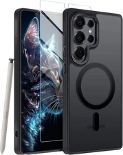 Samsung S25/S24/S23/S22 Ultra MagSafe Compatible Matte Finish Phone Case