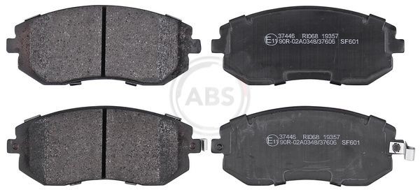 NEU - A.B.S. 37446 Bremsbelagsatz, Scheibenbremse Passend FüR Subaru Toyota-image