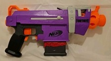 NERF Fortnite SMG-E Blaster Motorized Toy Pur...