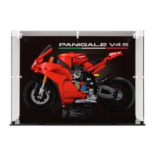 UNIQUEDISPLAY Display Case For LEGO 42202 Ducati Panigale V4 S Motorcycle