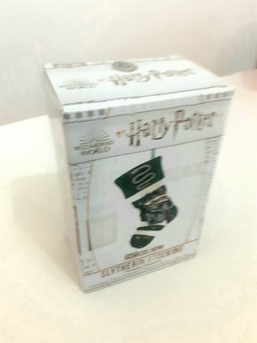 Harry Potter Slytherin Stocking Hanging Ornament Baumschmuck Sammlerobjekt NEU - Bild 3 von 5