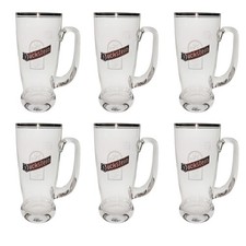 6x Duckstein Bierkrug Glas Krug Seidel 0,5l Gläser Bierglas Krüge Humpen Henkel