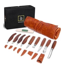 Wood Carving Tools Deluxe-Whittling Knife,Wood Carving Kit,Wood Whittling Kit...