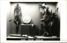 Rapid City, South Dakota SD Sioux Indian Museum Exhibit Native American RPPC