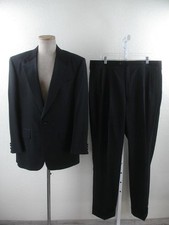Men's 41L Jos. A Bank DOS 2-Pc Formal Wear Tuxedo Suit Black Pants 34 X 33 USA