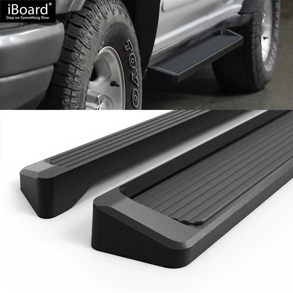 Running Board Style Side Step 6in Black Fit Ford Explorer 4-Door 95-01 Foto 2 de 4