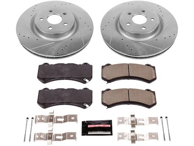 Front Brake Pad and Rotor Kit For 2018-2020 Dodge Durango SRT 2019 QG872JN