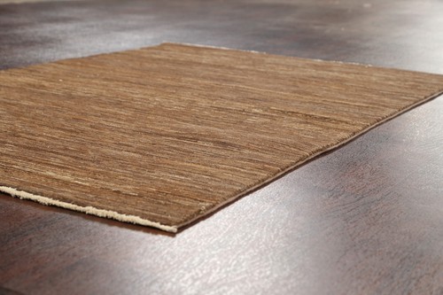 Abstract Modern Gabbeh Oriental Rug Wool Brown Contemporary Handmade Carpet 4x6 - Picture 6 of 19