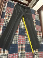 Express NWT Women's Size 6 Grey/Blk Editor Barely Boot Fitted Hip  Thigh Pants