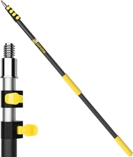 5.6-24 FT Reach Telescopic Extension Pole, Multi-Purpose Aluminum Alloy Telescop