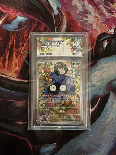 ACE 10 Erika’S Tangela 218/217 Ascended Heroes Pokemon Gem Mint